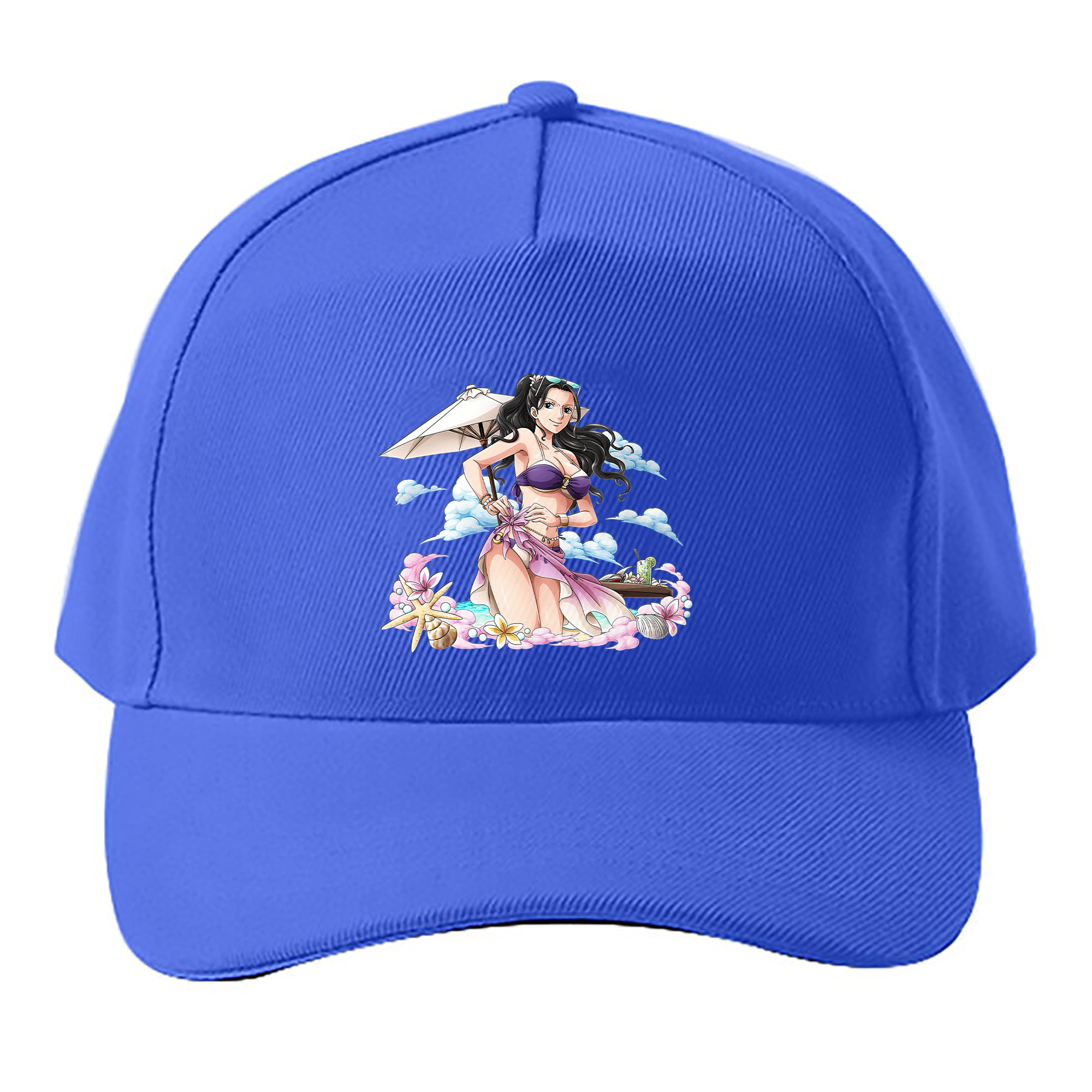 （画像用） ワンピース ニコ・ロビン ONE PIECE Nico Robin ベースボールキャップ 綿100％ 男女兼用 帽子 スポーツ